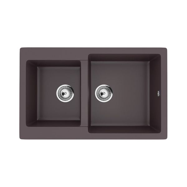 Кухонная мойка Ulgran U-505-345, шоколад
