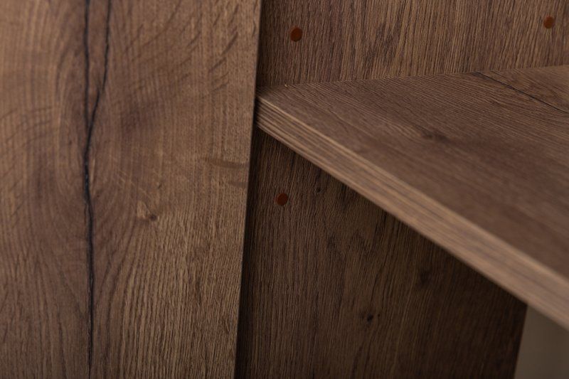 Шкаф подвесной BELBAGNO KRAFT-1600 с одной распашной дверцей с доводчиками, и одной открытой полкой