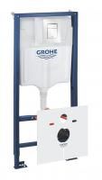 Система инсталляции для унитаза GROHE Rapid SL с панелью смыва Skate Cosmopolitan S, альпин-белый (39547SH0) Система инсталляции для унитаза GROHE Rapid SL с панелью смыва Skate Cosmopolitan S, альпин-белый (39547SH0)