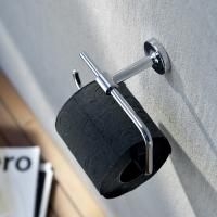 Бумагодержатель, Bertocci, Cinquecento, без крышки, ширина, мм-160, глубина, мм-75, высота, мм-90, тип установки-настенный, цвет-хром