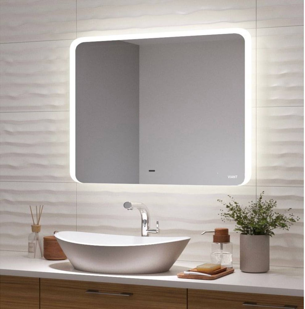Зеркало VIANT "Бали" 100х70 LED подсветка (VBAL10070-ZLED), артикул VBAL10070-ZLED