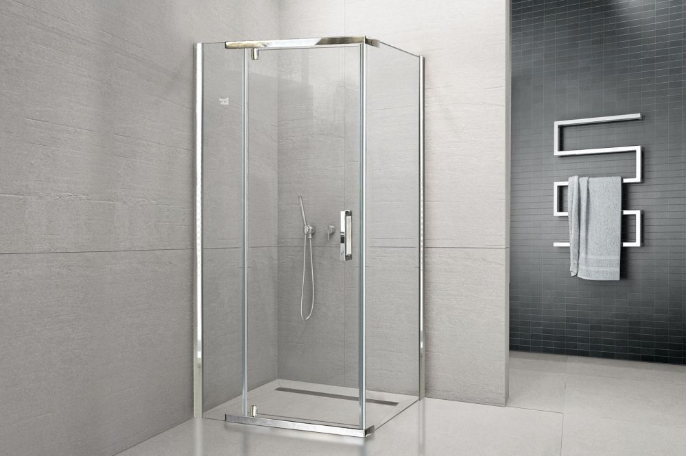 Душевой уголок Royal Bath  RB  HPVD-T-CH 110х90х200 (прозрачное), артикул RB9110HPVD-T-CH