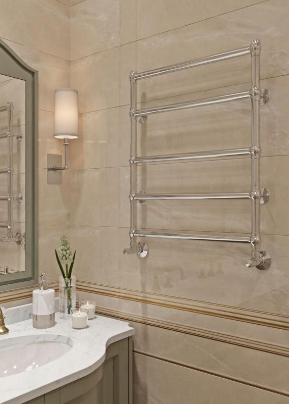 Водяной полотенцесушитель Terminus Прованс П5 500x650 4670030725059 Хром, артикул 4670030725059