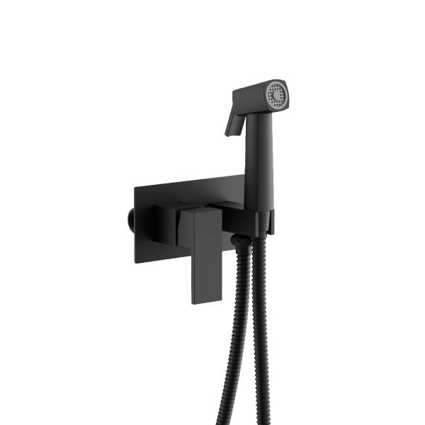 Гигиенический душ со смесителем BELZ B55808-7, черный