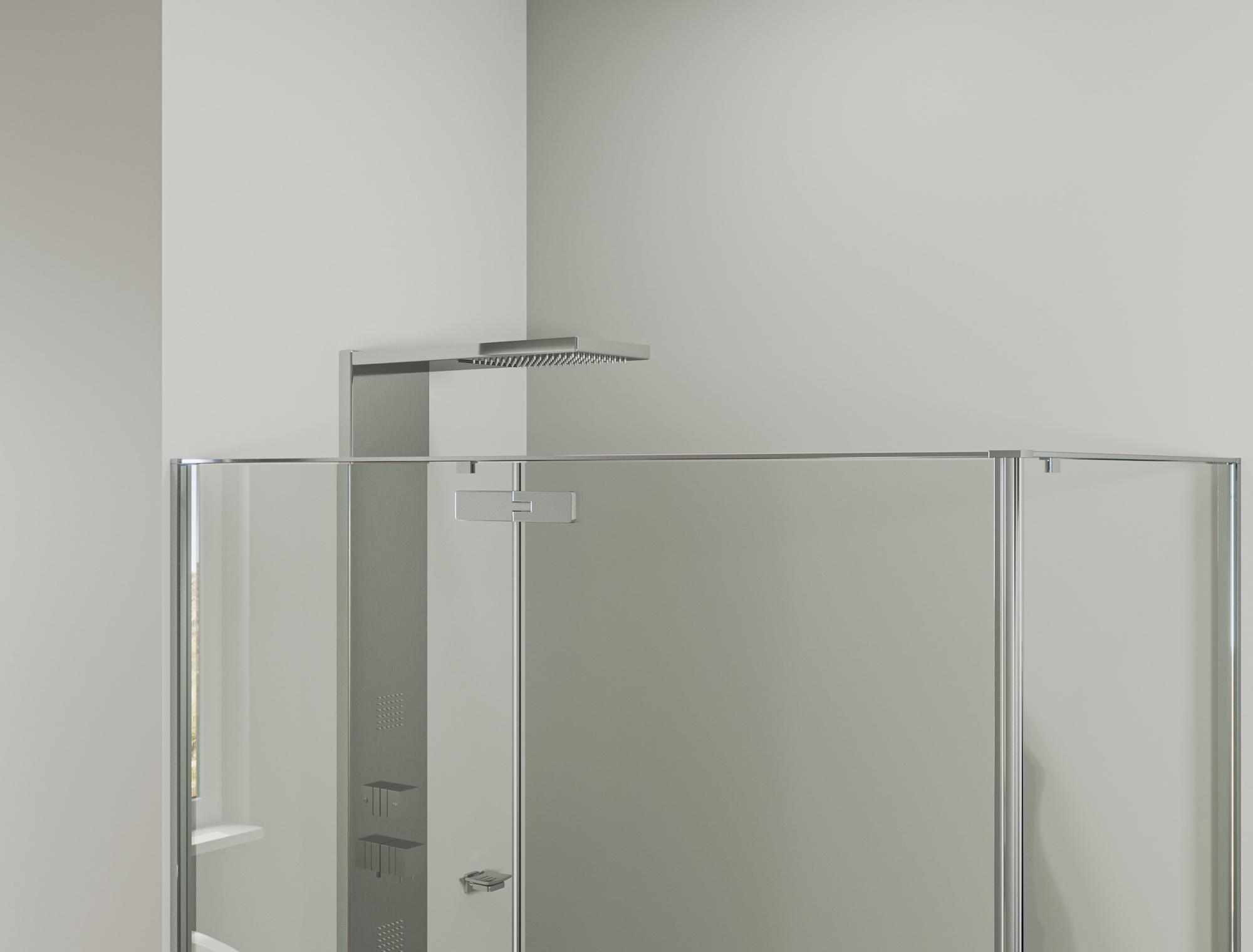 Душевой уголок Allen Brau Fantasy 160x90 3.11005-00 хром