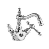 FIMA|Carlo Frattini Epoque Смеситель для биде, на 1 отверстие, с вращающимся изливом, с донным клапаном, цвет хром