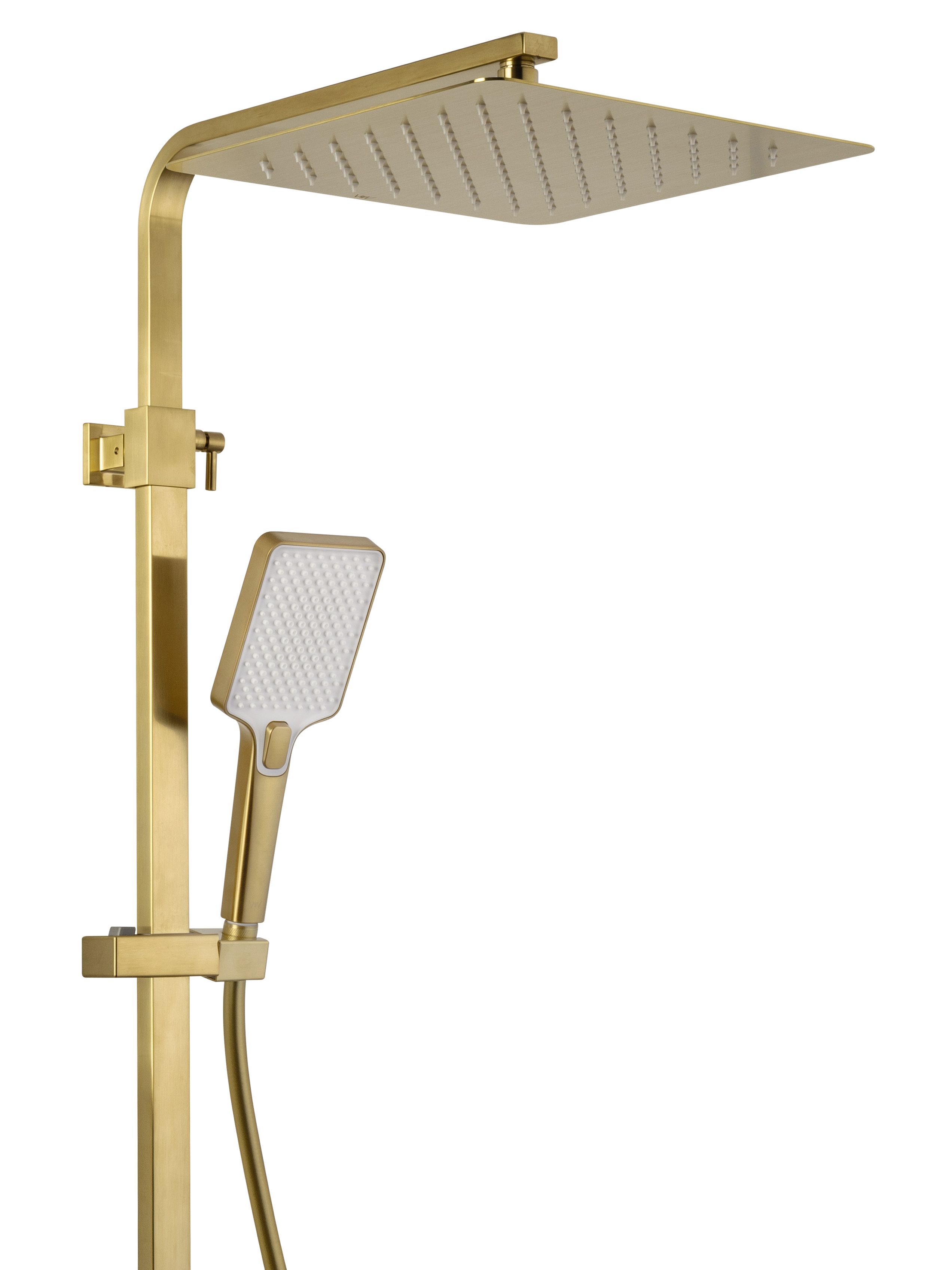 Душевая система WONZON & WOGHAND FLEX, Брашированное золото (WW-88047072-BG)