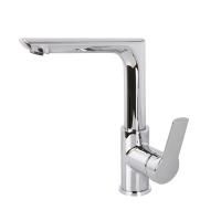FIMA|Carlo Frattini Serie 4 Смеситель для раковины, вращающийся излив, с донным клапаном, цвет хром