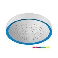 Daniel, потолочная лейка для душа с 7 цветной светодиодной подсветкой, диаметр 570 мм, цвет хром