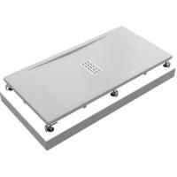 Душевой поддон из искусственного камня Good Door Flow ЛП00111 100x70 Белый