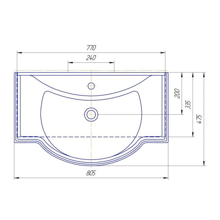 Умывальник "Классик 80"