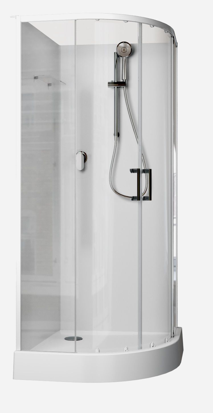 Душевая кабина Aquanet Passion EVO R white 90x90 набор 1 Душевая кабина Aquanet Passion EVO R white 90x90 набор 1