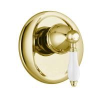 Fima Carlo Frattini Herend Смеситель для душа, встраиваемый, цвет: золото