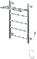Полотенцесушитель электрический Aquanet Mauro 60х50 Тэн справа , с полкой