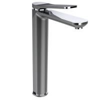 Bongio GIO2 Смеситель для раковины высокий 280 мм на 1 отв., излив 141 мм, с донным клапаном,цвет: хром