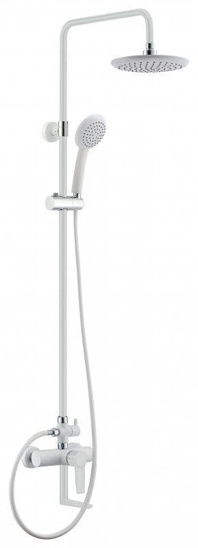 Душевая стойка со смесителем с верхним и ручным душем CEZARES LACONICO-C-CVD1-01-S