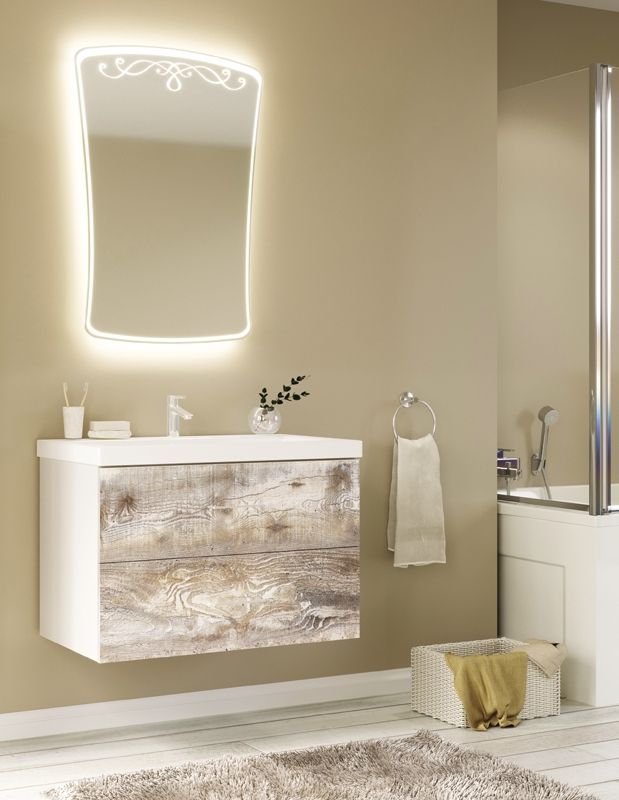 Зеркало Marka One Mix Classic 1 60 С подсветкой