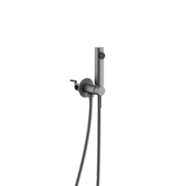 Гигиенический душ со смесителем BELZ B55804-3, оружейная сталь