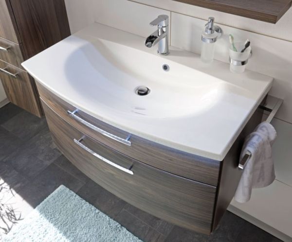 Puris Vuelta, раковина из минерального литья 900 мм, цвет белый