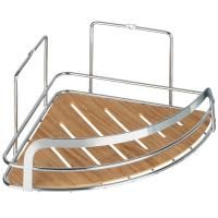 Полка корзина Fora Wood FOR-WOD01-U угловая Хром Полка корзина Fora Wood FOR-WOD01-U угловая Хром