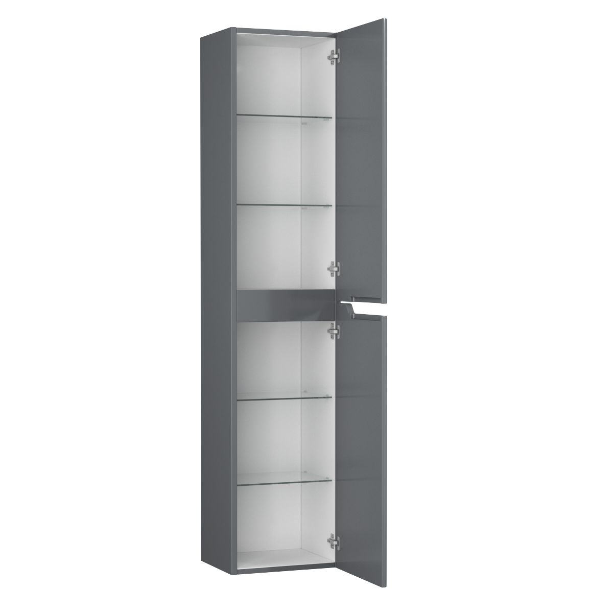 Пенал Hella, 35, серый лак, правый