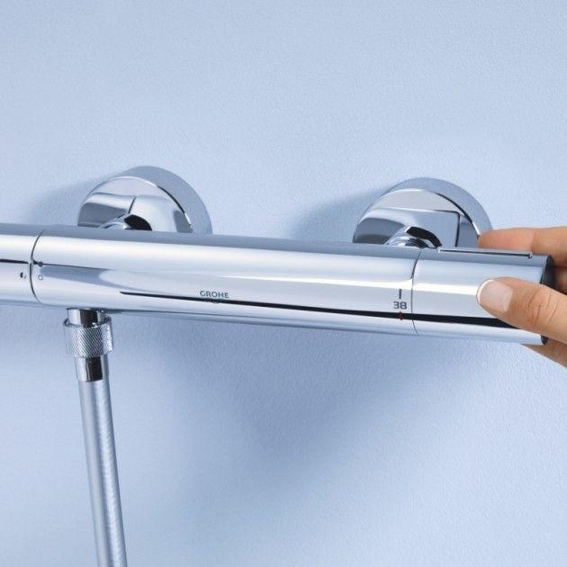 Смеситель для душа Grohe Grohtherm 1000 Cosmopolitan 34286002 с термостатом Хром Смеситель для душа Grohe Grohtherm 1000 Cosmopolitan 34286002 с термостатом Хром