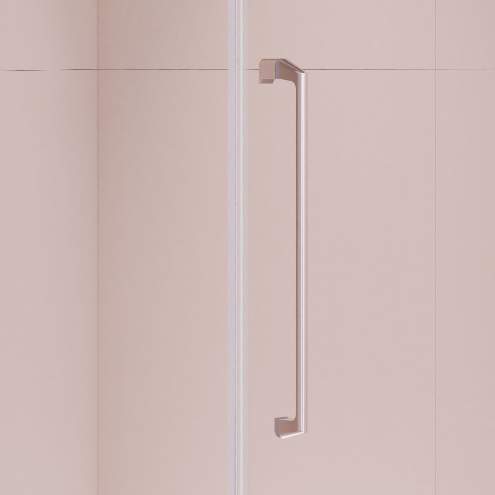 Душевой уголок стекло 6 мм, пятиугольный, форма трапеция, раздвижная дверь, RGW PA-86 (Прозрачное, 900x900)