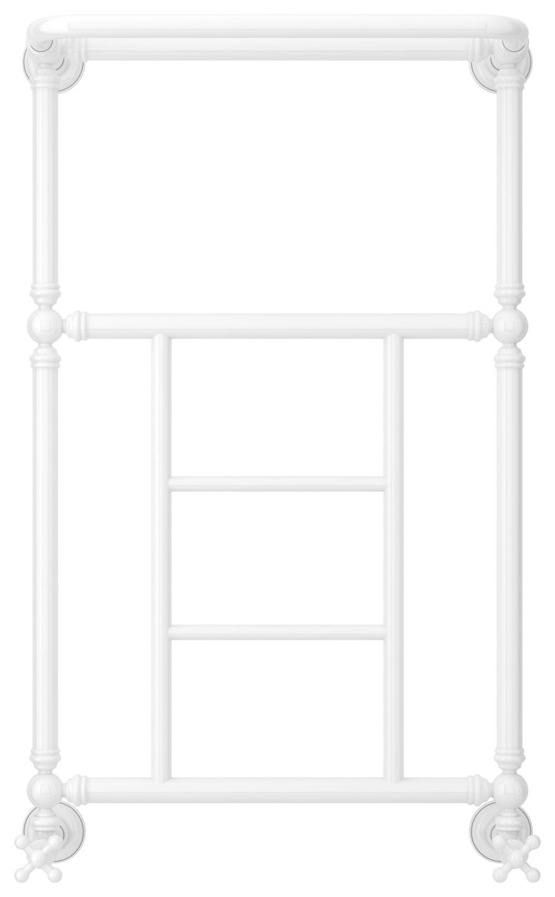 Полотенцесушитель водяной "Ренессанс 1452" 860х500 (БЕЛЫЙ) Полотенцесушитель водяной "Ренессанс 1452" 860х500 (БЕЛЫЙ)