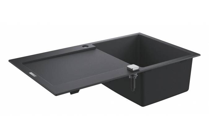 Мойка GROHE K500 с одной чашей, 860 x 500 мм, черный гранит (31644AP0) Мойка GROHE K500 с одной чашей, 860 x 500 мм, черный гранит (31644AP0)