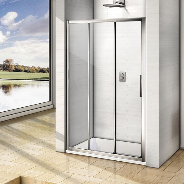 Душевая дверь в нишу Good Door Orion WTW-110 110 профиль Хром стекло прозрачное Душевая дверь в нишу Good Door Orion WTW-110 110 профиль Хром стекло прозрачное