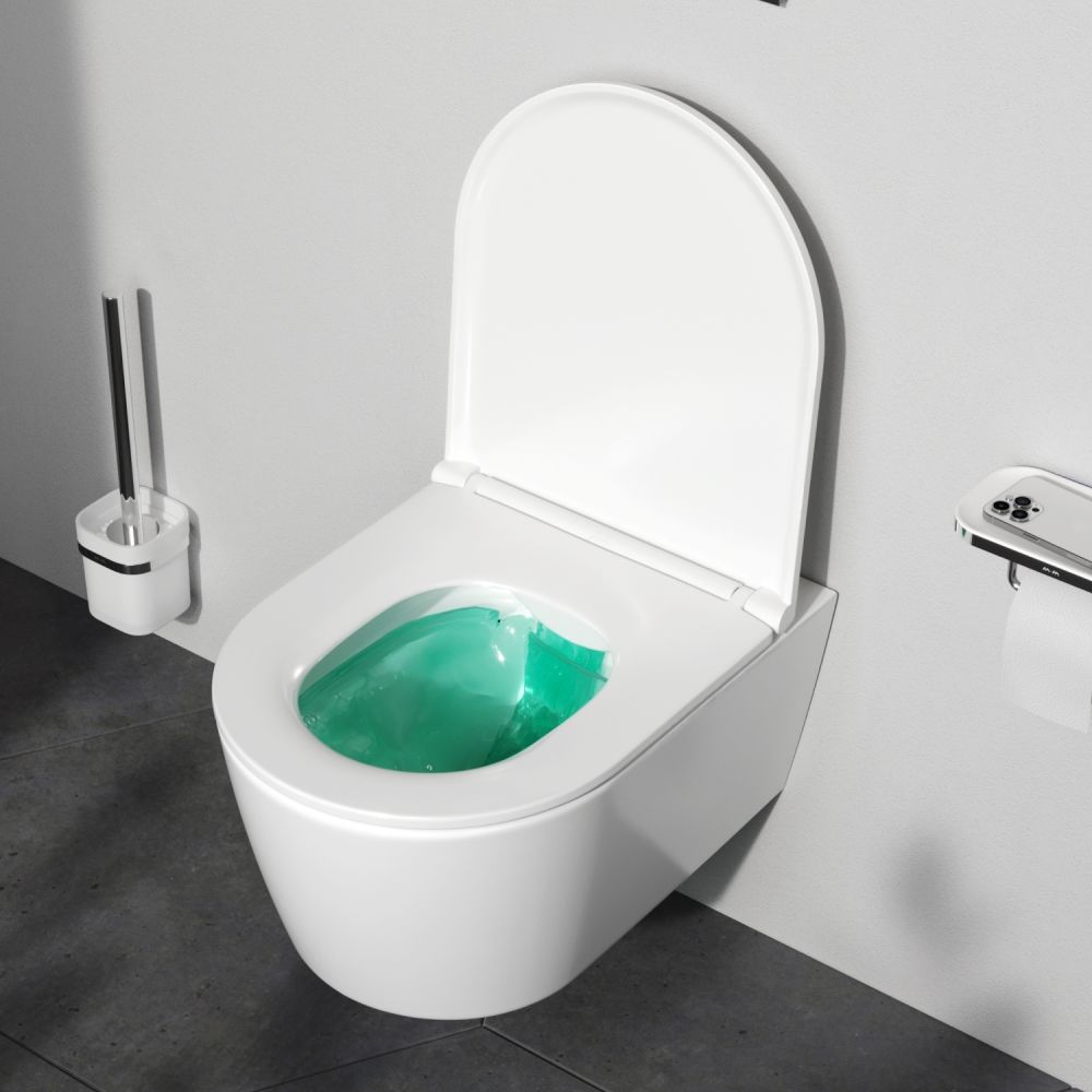 C8F1700SC Func подвесной унитаз 49 см FlashClean с сиденьем микролифт C8F1700SC Func подвесной унитаз 49 см FlashClean с сиденьем микролифт