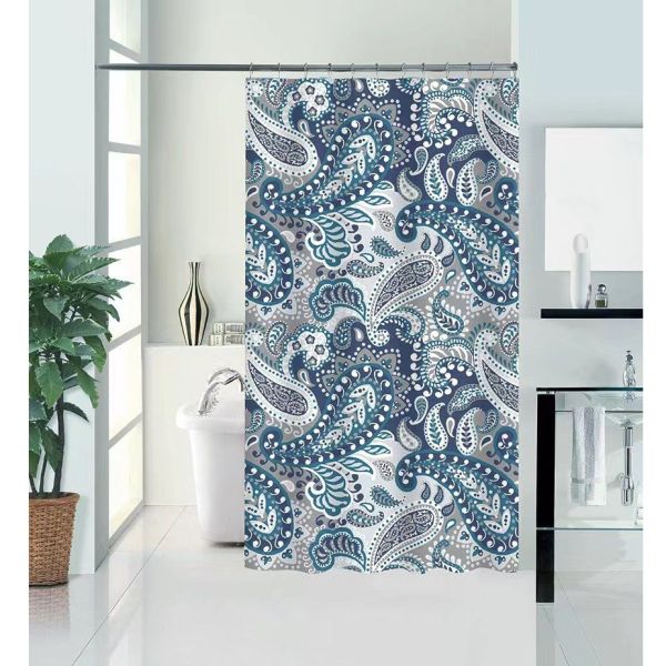 Штора для ванной комнаты Savol S-ZJB1820A, узор