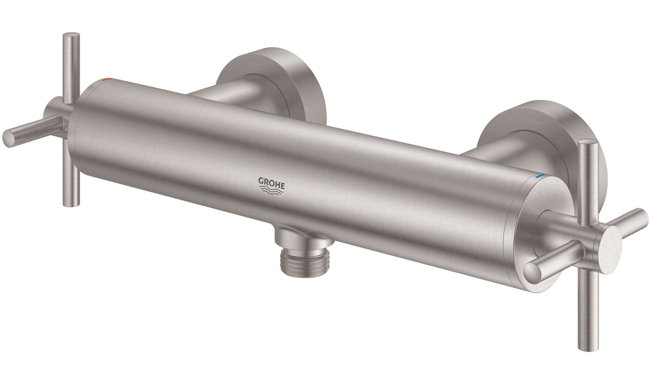 Смеситель для душа GROHE Atrio New, настенный монтаж, суперсталь (26003DC3)