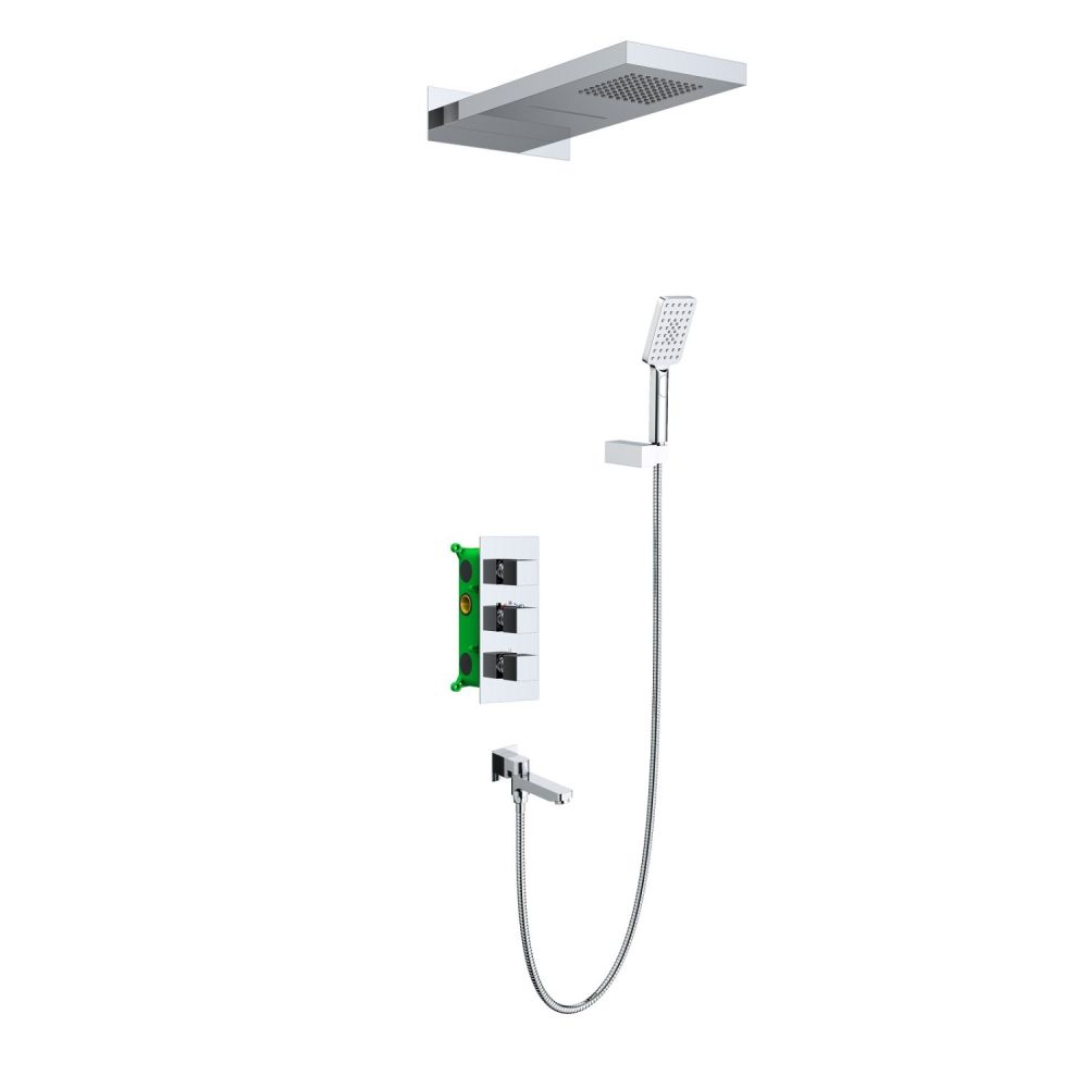 Душевая система встроенная с термостатом Timo Petruma SX-5079/00SM хром, артикул SX-5079/00SM