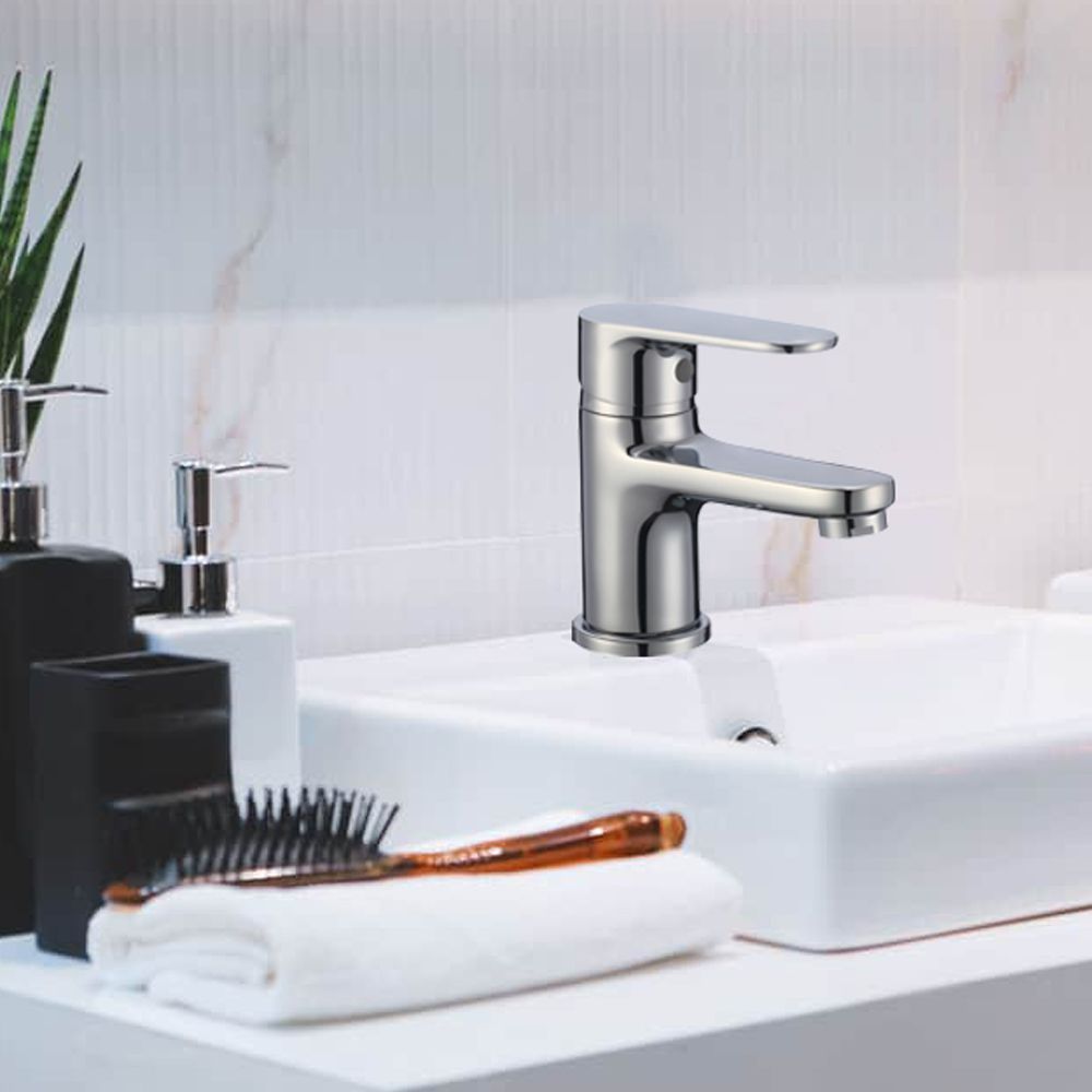 Смеситель для раковины WesnaArt NATUR NAT07-210, хром