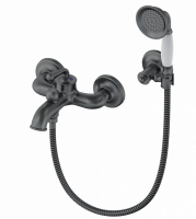 Смеситель для ванны с душем WONZON & WOGHAND STEAM, Темный графит (WW-88639008-BGM) Смеситель для ванны с душем WONZON & WOGHAND STEAM, Темный графит (WW-88639008-BGM)