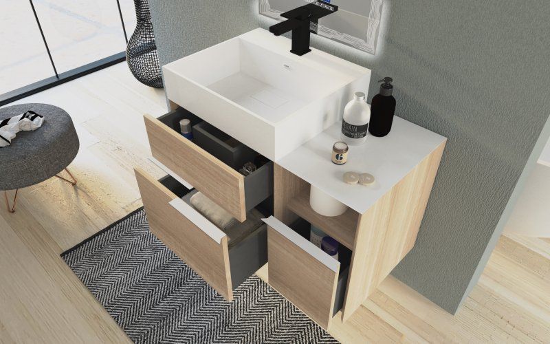 Мебель для ванной CEZARES SPACE, артикул 55028