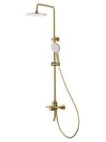 Душевая система WONZON & WOGHAND CLICK, Брашированное золото (WW-N3S962-BG)