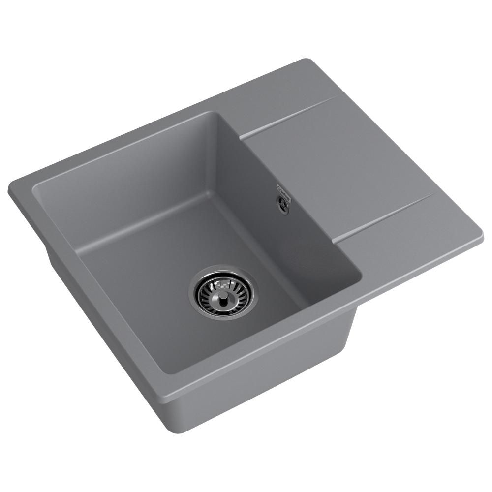 Кухонная мойка GranFest URBAN 258L, темно-серый, артикул 258L темно-серый