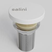 Salini Донный клапан  для раковины D502 "Up&Down"для Armonia/Gloria 312, S-Stone, цвет: белый матовый Salini Донный клапан  для раковины D502 "Up&Down"для Armonia/Gloria 312, S-Stone, цвет: белый матовый
