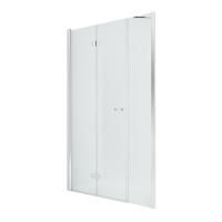 Дверь в нишу NEW TRENDY NEW SOLEO PLUS L 130x195 D-0150A/D-0094B (хром)