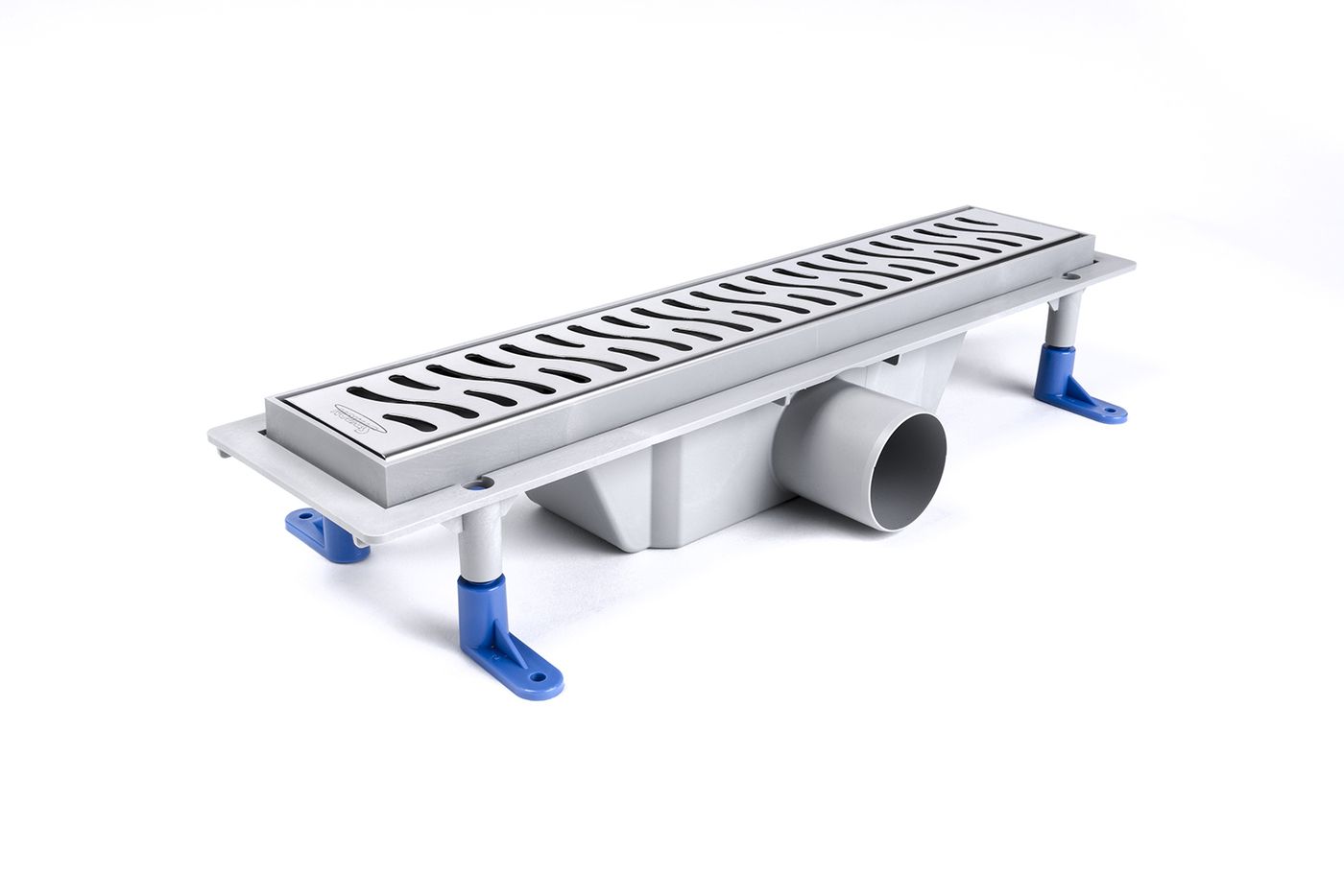 Душевой уголок Ambassador Nord 13011104-ST3, квадратный, линейный трап, 100х100