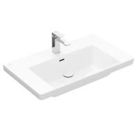Villeroy&Boch Subway 3.0 Раковина для установки на тумбу 800*470мм, с 1 отв. под смеситель, с переливом, нешлифован.цвет альпийский белый Villeroy&Boch Subway 3.0 Раковина для установки на тумбу 800*470мм, с 1 отв. под смеситель, с переливом, нешлифован.цвет альпийский белый