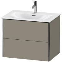 Duravit XSquare Тумба подвесная под раковину # 234473, 2 яшика, 560x710x478мм, цвет Stone Grey SaM
