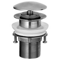 Bossini Inox Автоматический донный клапан из нержавеющей стали  1"1/4, цвет: глянцевая сталь Bossini Inox Автоматический донный клапан из нержавеющей стали  1"1/4, цвет: глянцевая сталь