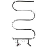 Электрический полотенцесушитель Domoterm E-образный DMT 103-25 50*104 EK напольный Хром