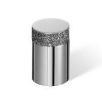 Контейнер, Decor Walther, Rocks BMD 1, ширина, мм-65, глубина, мм-65, высота, мм-98, декор-кристаллы Swarovski, цвет-хром/кристаллы Swarovski