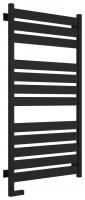 Полотенцесушитель электрический "ЦЕНТУРИОН 2.0" 1200х600 / МЭМ левый (Матовый ЧЁРНЫЙ)