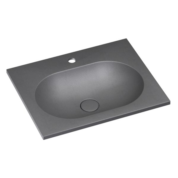 Раковина Florentina Гавана 60 см 10.260.00600.307, серый шёлк