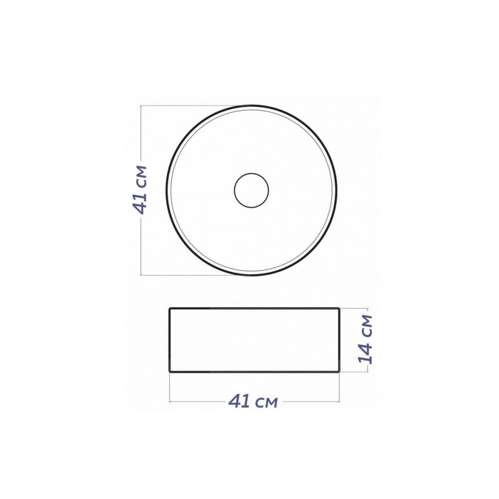 Раковина чаша Maretti EA13NS10-844, белая, артикул EA13NS10-844